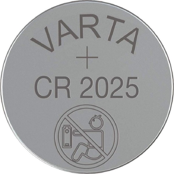 Varta CR2025 3V Batterie Lithium Knopfzelle Bulk VCR2025B
