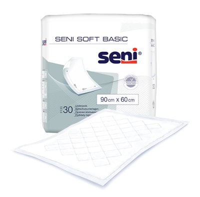 Krankenunterlage Seni Soft,Basic 40x60(12x30Stk.),