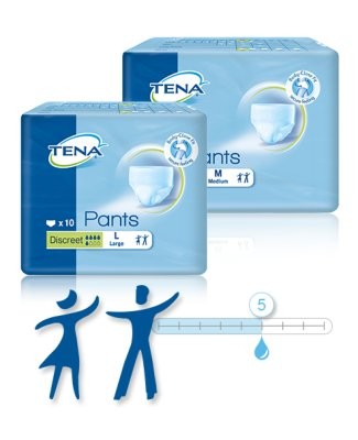 TENA Pants Discreet M,(4x12Stk),