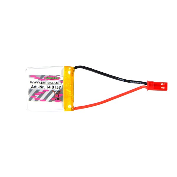 Akku LED Lipo 1S 3,7V 250mAh 15C BEC Stecker