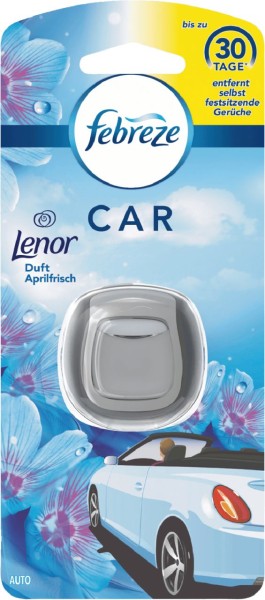 Febreze 6x Lufterfrischer Car Lenor Aprilfrisch