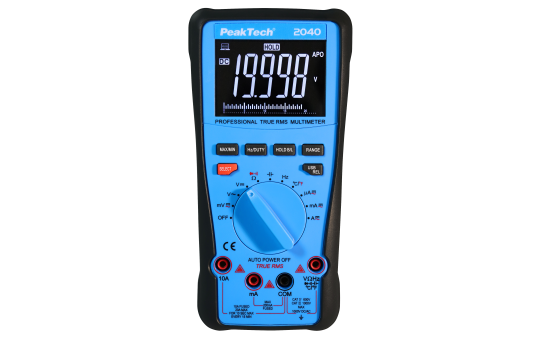 Digital Multimeter PeakTech ''P2040'', 20000 Counts, 1000V, True RMS, USB