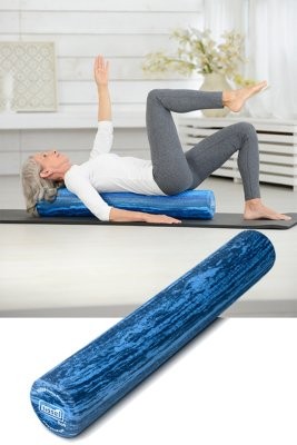 SISSEL Pilates Roller Pro SOFT,15x90cm inkl.Übungsposter,