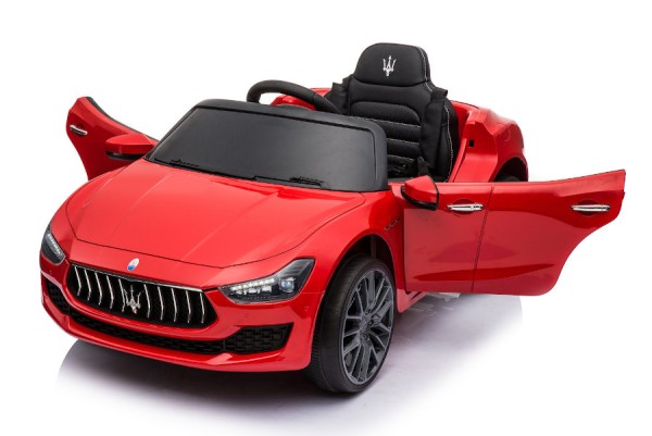 Kinderfahrzeug - Elektro Auto "Maserati Ghibli" - lizenziert - 12V7AH, 2 Motoren- 2,4Ghz Fernsteueru