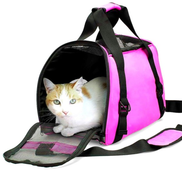 Reisetasche für Haustier-Pink/Rosa