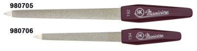 Saphir-Nagelfeile 13cm spitz,grob/fein(Hans Kniebes),