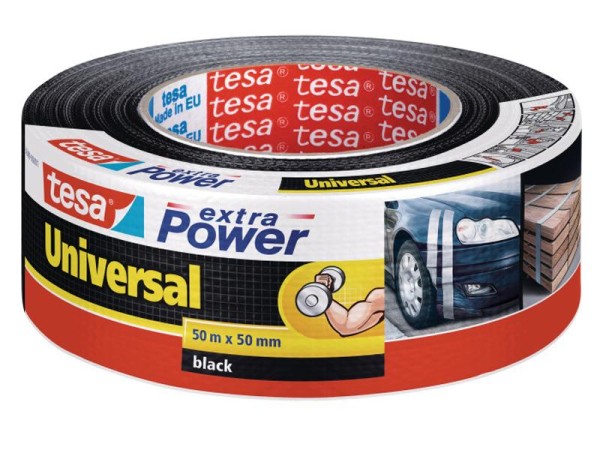 Tesa extra Power Universal PANZERBAND SCHWARZ 50mm/50 Meter (56389-00001)