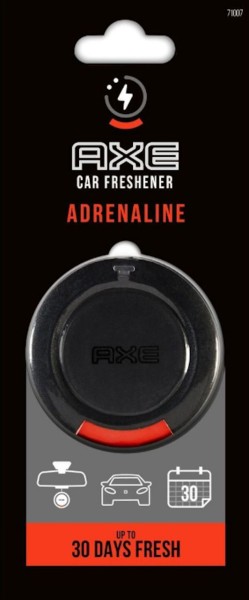 AXE Lufterfrischer für das Auto Sorte Adrenaline 3D Hanging Air Freshener for Cars 71007 - SH/220121
