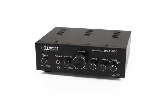 HiFi-Verstärker HOLLYWOOD ''HVA-500'' 2x100W, Bluetooth