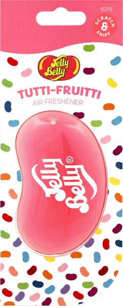 Jelly Belly Lufterfrischer für das Auto Geruch Tutti-Fruitti 18g Air Freshener for Cars 15215MTS - S