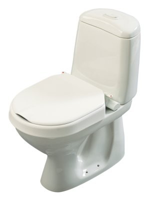 Hi-Loo Toilettensitzerhöhung,fest,m.Deckel,6cm