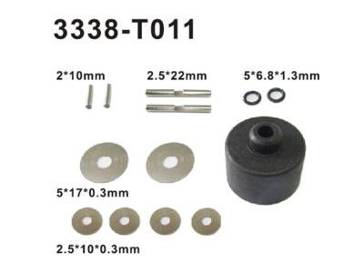3338-T011 Differential Bauteile Set