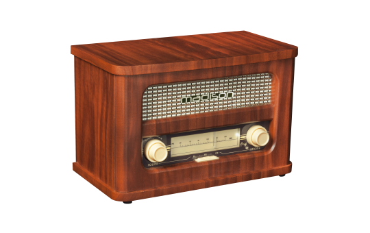 Nostalgie Radio MADISON ''MAD-RETRORADIO'' Bluetooth, FM-Radio, Akku