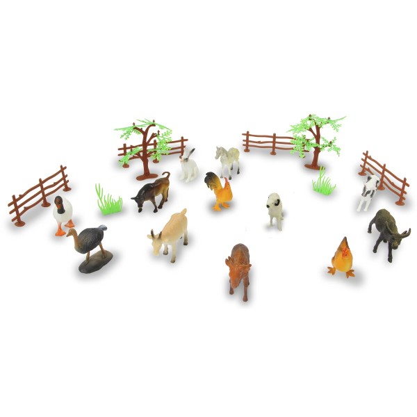 Tierspielset Farm Animals 3,5" 20tlg.